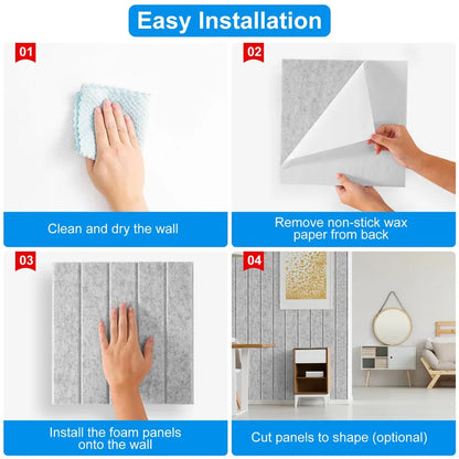 Self Adhesive Acoustic Panels